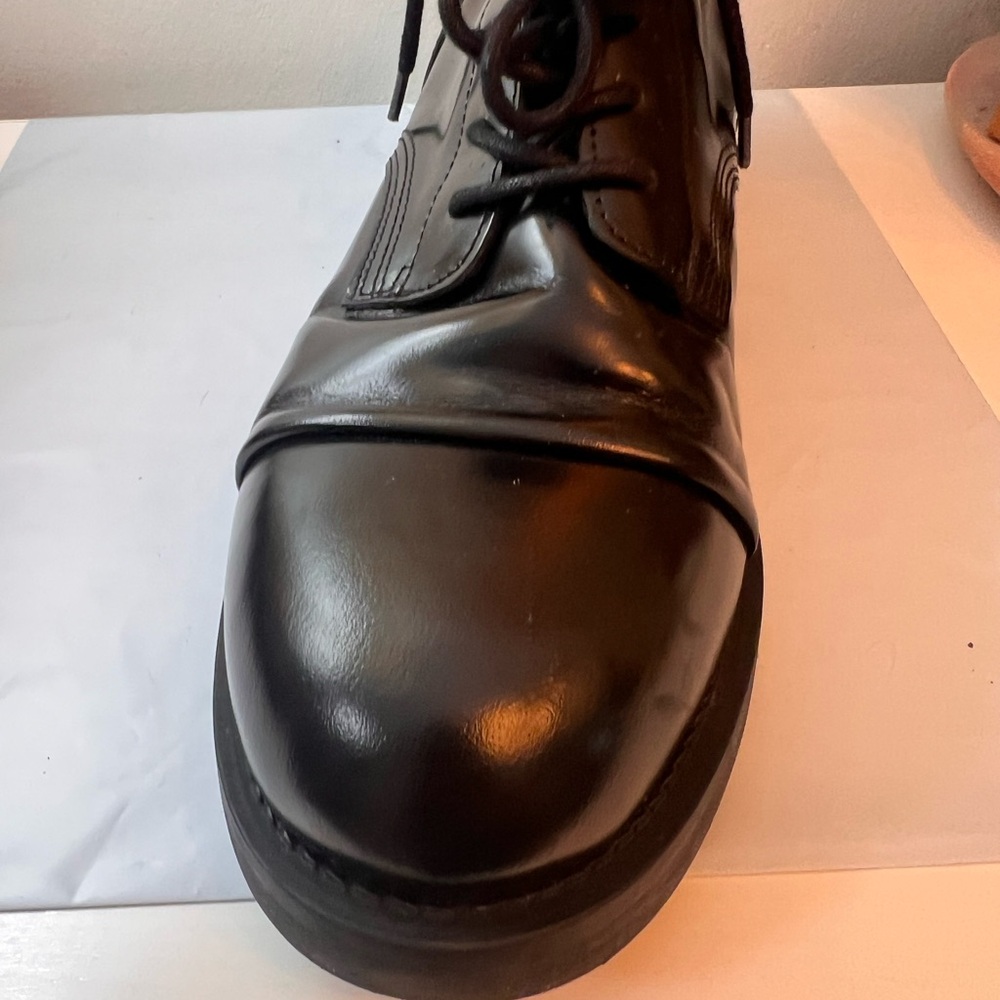 Rare Scotch Soda Men's Leather Boots Black, Size11.5 - Picture 4 of 16